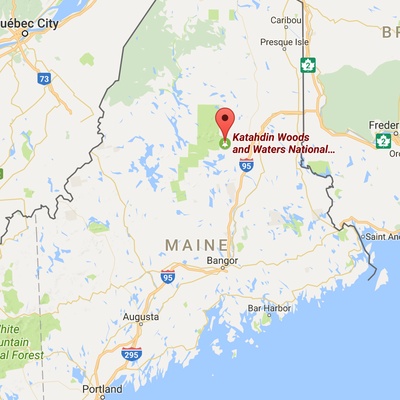 Katahdin Woods & Waters National Monument, March 2017